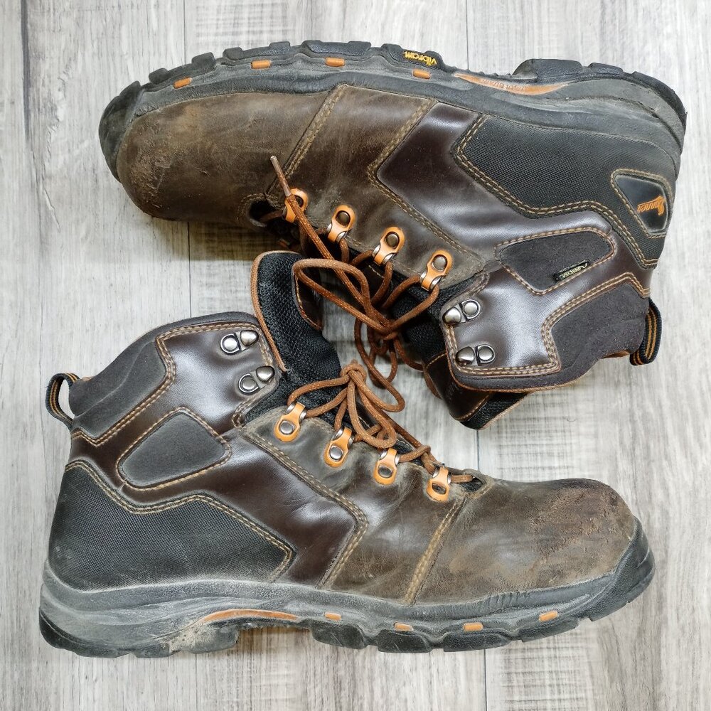 Danner Boots Vicous 4'' Orange Brown Gore Tex Size 11